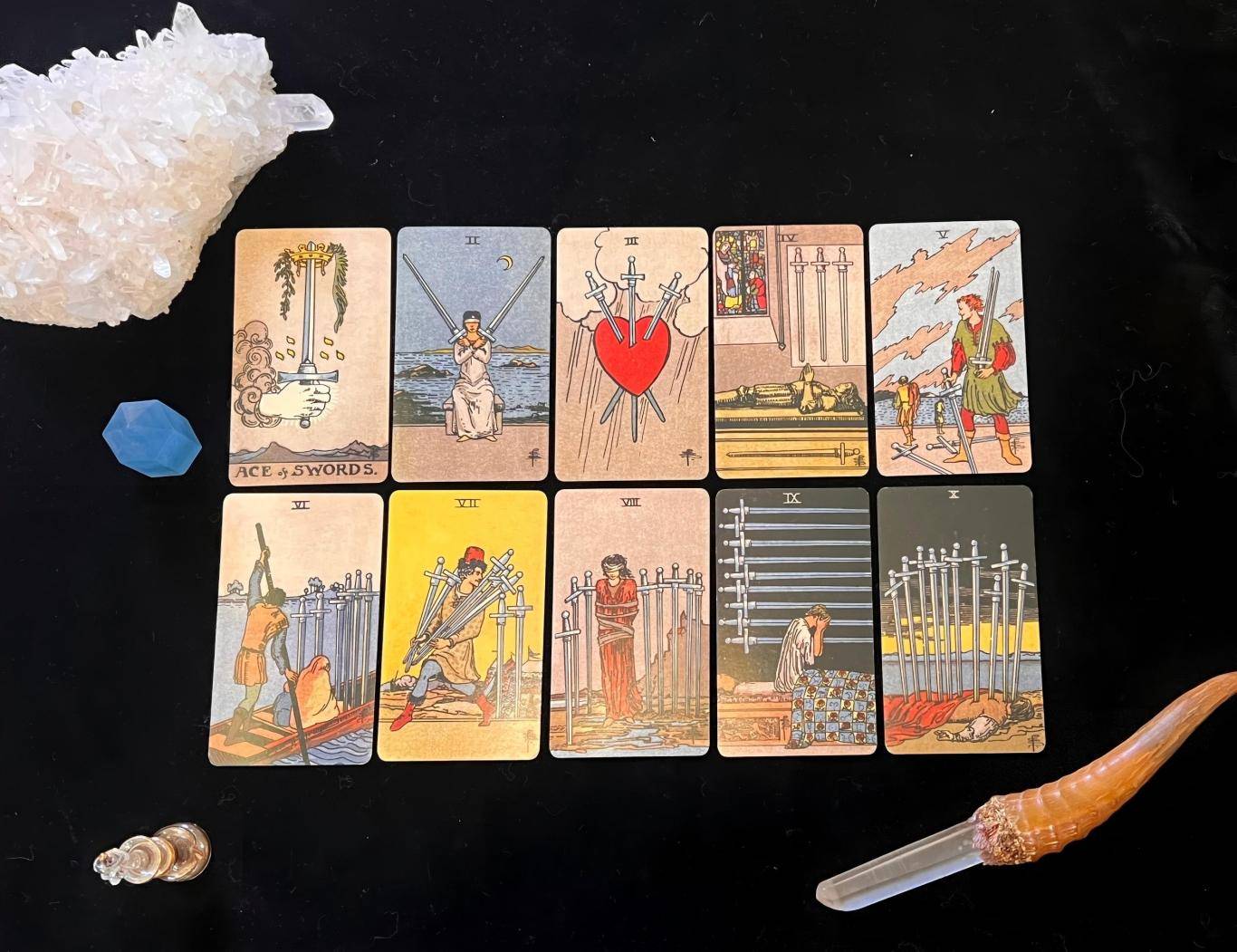 塔罗宝剑牌组的历史原型【亚塔分享】开元棋牌app潘子仲老师讲述韦特(图4)